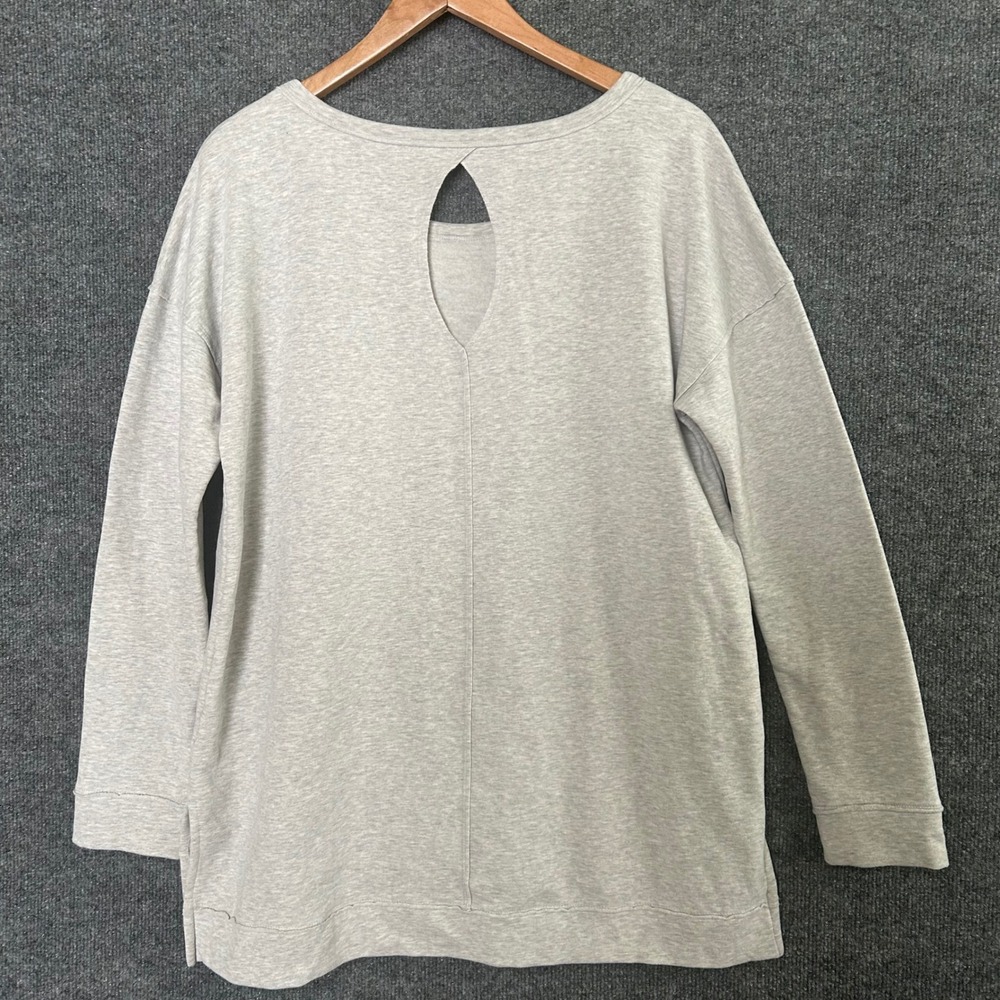 New Directions Studio Womens Gray Game Day Graphic Sweatshirt Size L - Picture 4 of 9